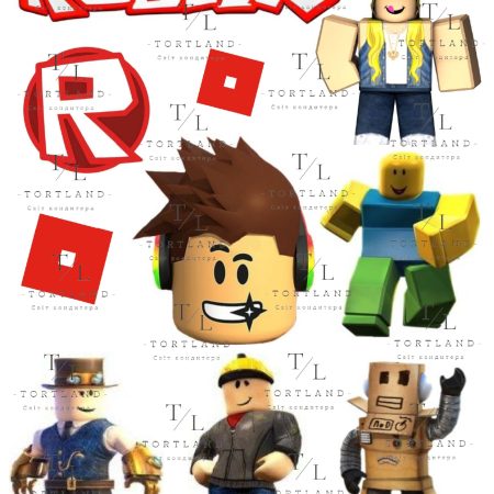 Макет "Роблокс/Roblox"