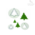 Набір вирубок «Ялинка», 3 шт