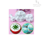 Кондитерські вирубки “Сніжинка Ажурна", 3 шт