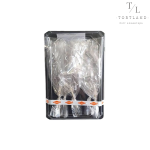 Набір рисових вітрил "Прозорі срібло", 5 шт