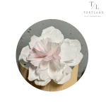 Вафельний декор "Піон ніжно-рожевий"