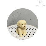 Шоколадна фігурка "Собака №2 біла"