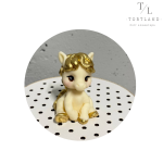 Шоколадна фігурка "Коник №2 біло-золотий"