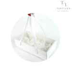 Коробка біла 27×13.5×7 см з ручками