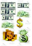 Макет "Долари/Dollars" №4