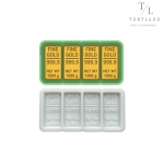 Силіконовий молд "4 злитка золота"