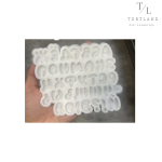 Силіконовий молд "Алфавіт Ералаш" 2 см