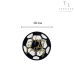 Топер "М'яч з написом" 10 см №234