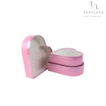 Коробка-серце рожева