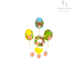 Набір цукрових прикрас "Святковий кошик"