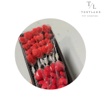 Набір "Сердечка велюрові червоні" 7 шт