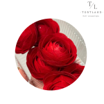 Вафельний декор "Троянда червона", 1 шт