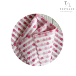 Папір тіш'ю , 50х70 рожеве сердечко , 5 шт