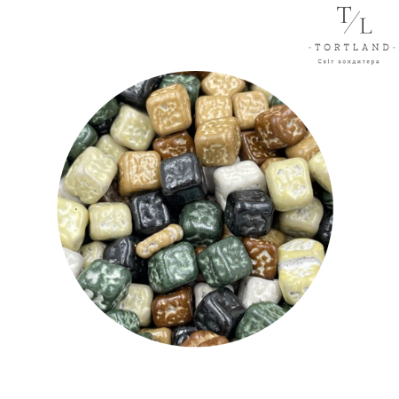 Драже шоколадне "Камінці темні" Ovalette, 50 г