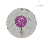 Льодяник ізомальт круглий фіолетовий