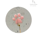 Льодяник ізомальтовий "Лапки рожеві"