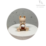 Шоколадна фігурка "Зайченя з пасочкою"