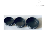 Набір роз'ємних форм з антипригарним покриттям d- 12/14/16 см, h - 4.5 см