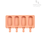 Силіконова форма для ескімо/морозива Empire 9х5 см, 4 шт