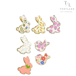 Медово-імбирний пряник "Зайчик з принтом" в асортименті (30 г), 1 шт