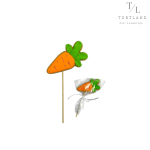 Медово-імбирний пряник "Морква на шпажці" (20 г)