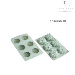 Силіконова форма для євродесертів, 6 шт