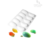 Силіконова форма "Манго 10 шт"