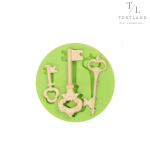 Силіконовий молд «Ключики», 3 шт