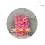 Набір "Квітка-маргаритка моно рожева, 50 шт"