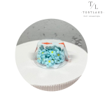 Набір "Цвіт яблуні моно блакитний, 45 шт"