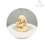 Шоколадна фігурка "Зайка мама 1 біла"