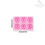 Силіконова форма "Квіти №6", 6 шт