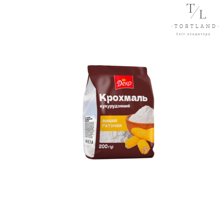 Кукурудзяний крохмаль Deco  (Україна), 200 г