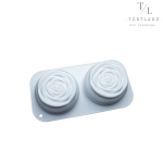 Силіконова форма для євродесертів " Троянда 2 шт"