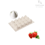 Силіконова форма "Полуниця 15 шт"