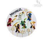 Набір цукрових топерів "Нінзяго"