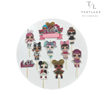 Набір цукрових топерів "ЛОЛ"