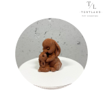 Шоколадна фігурка "Зайка мама1 коричнева"