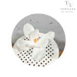 Вафельна прикраса "Магнолія біла d - 10 см", 1 шт