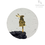 АКРИЛ "Зайчик силует сидить №3 Н-6 см"