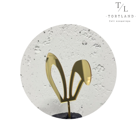 АКРИЛ "Вушка зайчика 10×10 см"