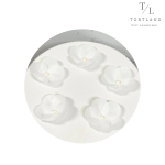 Вафельний набір квітів "Яблуневий цвіт d-4 см", 5 шт