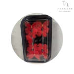 Набір вафельних метеликів червоних, 10 шт