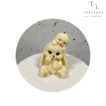 Шоколадна фігурка "Зайка мама 3 біла"