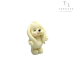 Шоколадна фігурка "Зайчик, що задуває свічку №2", TM SLADO