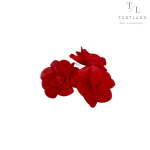 Вафельний декор "Троянда червона" 3 шт