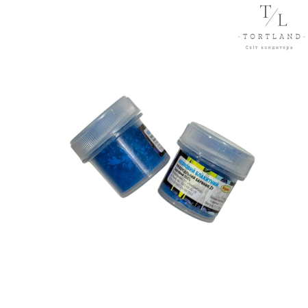 Барвник сухий універсальний неоновий блакитний, 2 г (універсальний)