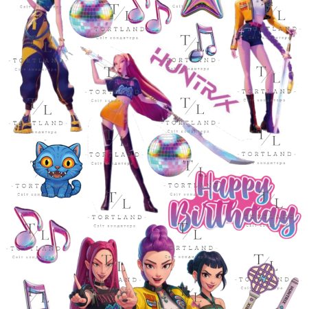 (Копія)Макет "Kpop demon hunters"