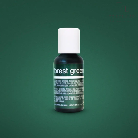 Фарба-гель Chefmaster, 20 мл FOREST GREEN