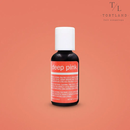 Фарба-гель Chefmaster, 20 мл DEEP PINK